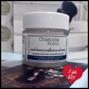 Cristophe Robin Cleansing Sea Salt Scrub for hair